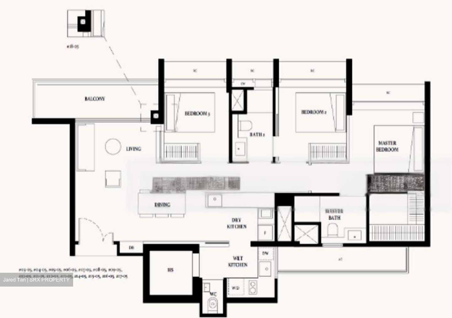 Jalan Tiga (D14), Condominium #459485041